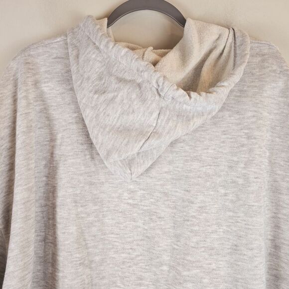 Sopre' Lingerie Long Gray Hooded Rabbit Pullover Nightgown Size 22/24W.A138 - Picture 10 of 10